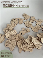 Символы согласных 