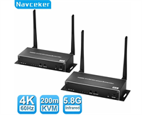 Беспроводной HDMI видеопередатчик и приемник Navceker 4K, 1080P, 200 м, One RX, EU Power Plug 02830962938