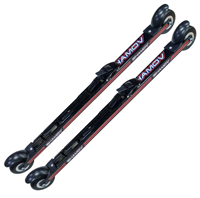 Лыжероллеры коньковые SHAMOV 02-1 каучук 70*30мм 0282252