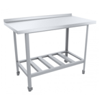 Стол разделочный 1200х700 с бортом 01557