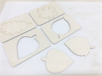 Трафареты Листья (акс) (8 шт.) 027870