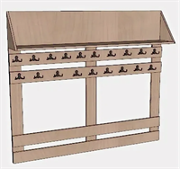 Вешалка настенная с полкой ur9f22fNjy1yBabdc-sfw3