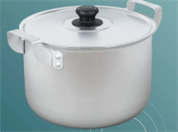 Кастрюля с крышкой 10л алюминиевая 35QSnLIOgTiKjBv10maO80