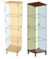 ВИТРИНА С 3-МЯ ПОЛКАМИ НИКА-3 0280502