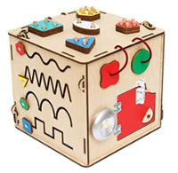 Бизи-куб + свет (25х25х25) 0280403