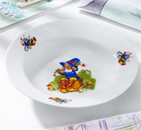 Тарелка глубокая «Лесовичок», 230 мл, d=20 см, рисунок МИКС 026311