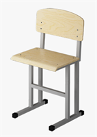 Стул ученический не регулируемый усиленный 02830261