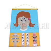 ДИДАКТИЧЕСКОЕ ПАНО ДЕВОЧКА 02829995