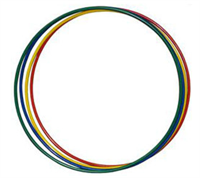 Обруч алюминиевый, диаметр 90 см, окрашенный 0280528