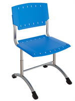 Стул ученический регулируемый «Сигма» на круглой трубе Пластик 0282832