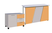 Стол учителя с тумбой New line (Нью лайн) Lv6j05zziCUBHnv2yyxTC1