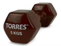 Гантель TORRES 5 кг (винил) 02458