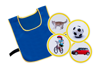 Комплект жилеток с тематическими картинками 026128