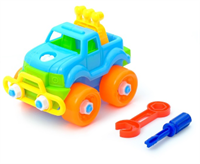 Конструктор для малышей «Джип» 027289