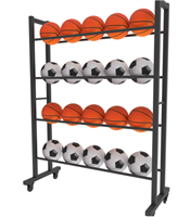 Тележка-стеллаж для мячей на колесиках 02830964144