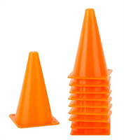 Конус фишка разметочная H=10 см, 10 штук 026105