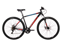 Велосипед 27.5" FOXX CAIMAN, р. 18" , цвет чёрный 0283094821