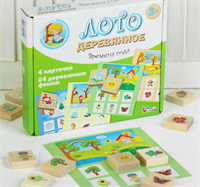 Лото деревянное «Времена года» 0282903