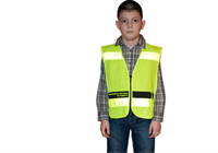 Световозвращающий жилет на молнии для пешеходов 02829265