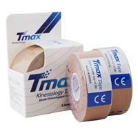 Тейп кинезиологический TMAX Extra Sticky 2,5 см x 5 м х.2 шт 33229