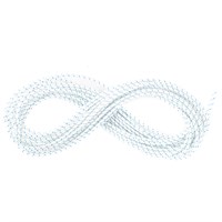 Трос кевларовый для волейбольной сетки KV.REZAC, длина 12 м 33272