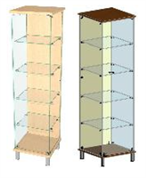 ВИТРИНА С 4-МЯ ПОЛКАМИ НИКА-4 0280503