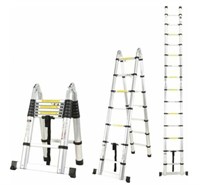 Телескопическая лестница-стремянка 8/16 ступеней 0281819
