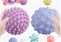 Тактильные мячики массажные развивающий набор 026025