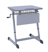 Парта NOMAD V одноместная регулируемая по высоте. с антивандальной  полиуретановой кромкой. iM6Uwkseh5jAvibuq5b5N2