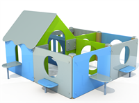 Домик Лабиринт 4 секции ERDH4yNfjD2Gd98y0WKzZ3