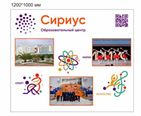 СТЕНД СИРИУС ПЛАСТИК 3 ММ 1000 Х 1200 ММ 0280684