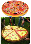 Аттракцион ГИГАНТСКАЯ ПИЦЦА 01387