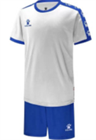 Форма футбольная детская KELME (бело-синий) 01725