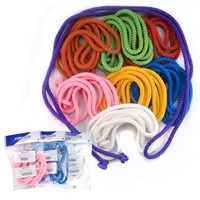 Скакалка гимнастическая КV.REZAC полипропилен, без ручек, цвета в ассортименте 32978