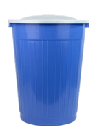 Бочка-бак хозяйственный 80л с боковыми ручками и белой крышкой UxRqhZQvi4iigI-z0Wl5c0