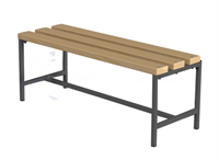 Скамейка без спинки (цельная) 1500 мм 02829248