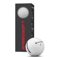 Мяч для гольфа TaylorMade SpeedSoft White 59748