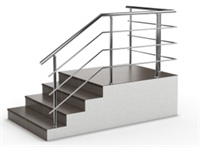 Лестничное ограждение 3 ригеля 02830682