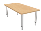 СТОЛ ПРЯМОУГОЛЬНЫЙ ФАНЕРА ЛАК 00034