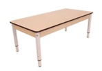СТОЛ ПРЯМОУГОЛЬНЫЙ С ПОДСТОЛЬЕМ ФАНЕРА 00012
