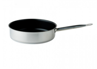 Сковорода Катунь Общепит 28х7,5 см, нерж, антипригар, тройное дно, индукция 026965