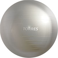 Мяч гимнастический TORRES диаметром 75 см, с насосом 31794