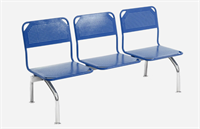 Металлическая опора 3-х местная для актового зала OTNX8x5SggGiyULv1Y2sn2