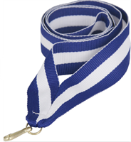 Лента для медалей (синий/белый/синий, 11 мм.) 0283096600555