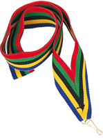 Лента для медалей (красный/зеленый/черный/желтый/синий, 11 мм.) 0283096600580