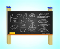 Доска для рисования мелом dbCsodsxiLaR1DQgVu7Rz0