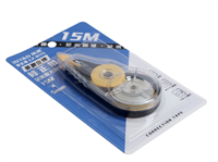 Корректор-лента 15 м × 5 мм, блистер, европодвес, корпус МИКС 0283096601087