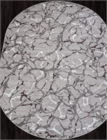 Ковер F389 - GRAY - Овал (3х4) 0283096601259