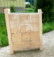 Стенд для метания ножей и топоров 