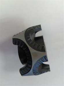 Формующая матрица к JGT-135-5В, QT-80, QT-100 (100х52х10, 12-14гр. волнистый край) Формующая матрица к
